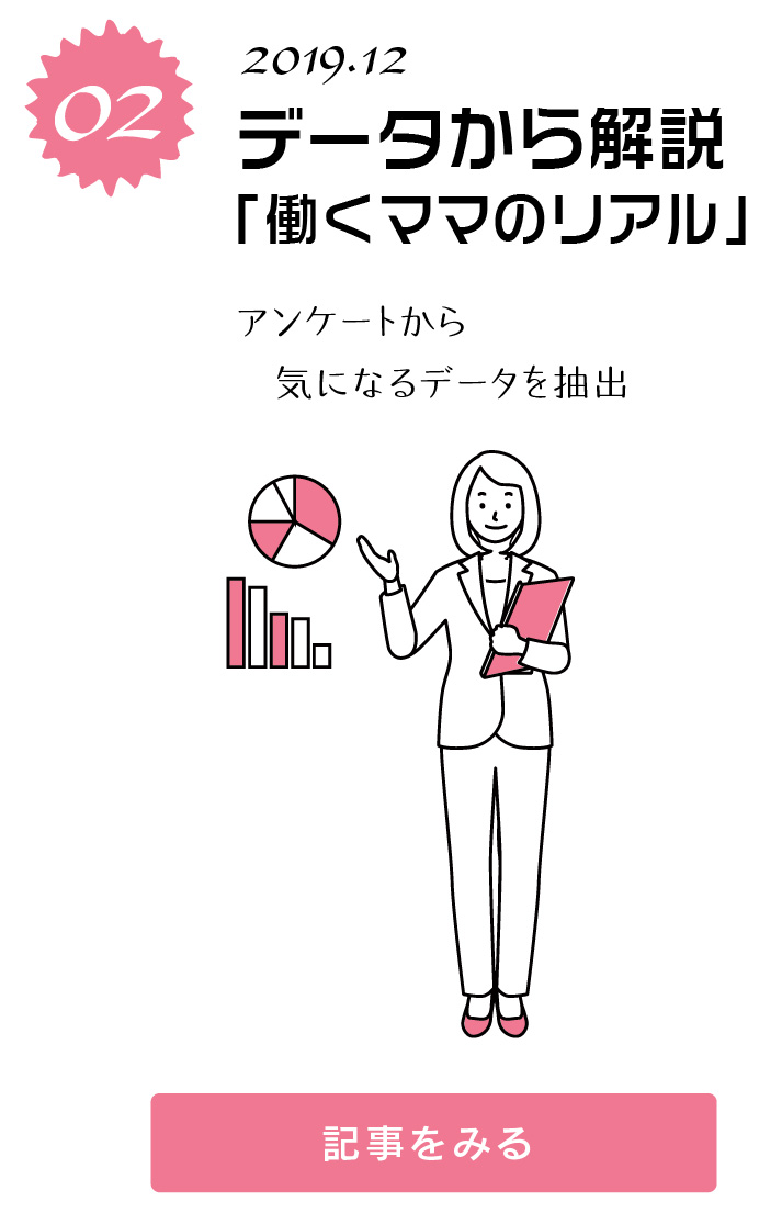 データから解説「働くママのリアル」